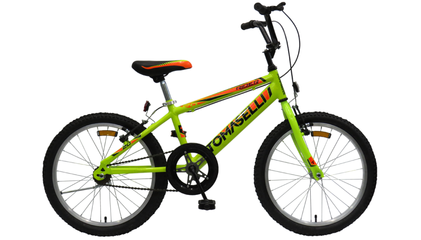 BICICLETA TOMASELLI RIDEN R20 VARON TT20 AMARILLO