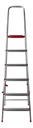 ESCALERA LUSQTOFF DOMESTICA DE ALUMINIO 6 GRADO ESL191-76