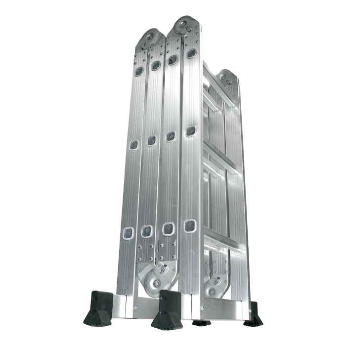 ESCALERA LUSQTOFF DE ALUMINIO PLEGABLE 4X4 LE400