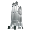 ESCALERA LUSQTOFF DE ALUMINIO PLEGABLE 4X4 LE400