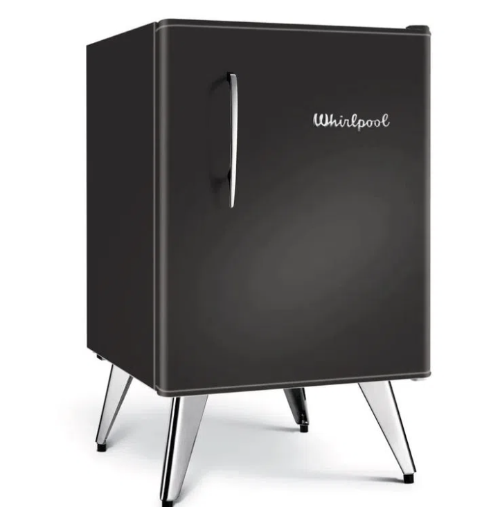 HELADERA WHIRLPOOL RETRO BLACK 76Lts WRA09B3