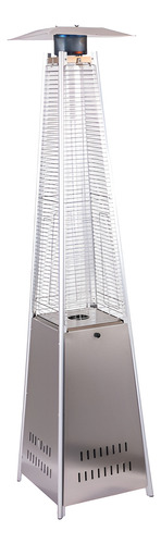 ESTUFA PREMIUM HOME PIRAMIDE EXTERIOR ACERO INOXIDABLE 526