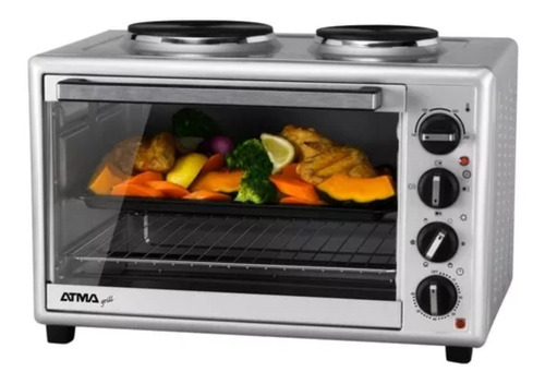 HORNO ELECTRICO ATMA HG5022API GRILL 50L CON ANAFES