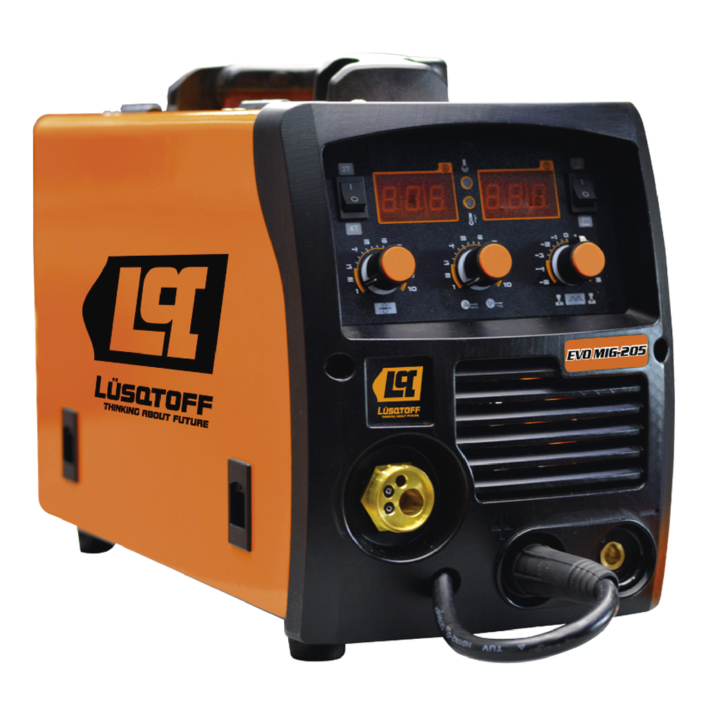 SOLDADORA INVERTER LUSQTOFF EVO MIG-205 DUAL