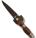CUCHILLO MANGO MADERA Y ALPACA 13CM MORTAL