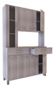 KIT COCINA ORLANDI PREMIUM JACARANDA 1.20 CM COD 651