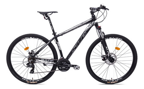 BICICLETA SLP MTB 100PRO R29 T21 0015920 NEGRO/GRIS/BLANCO