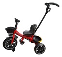 TRICICLO BABYMOVIAL TZT30 INFANTIL C/MAJINA DIRECCIONAL ROJO