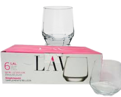 VASO DIAMOND WHISKY X6 T/C 310 CC 868