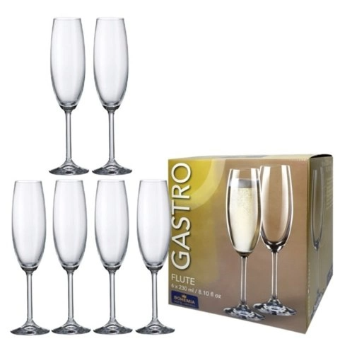 COPA BOHEMIA X6 CHAMPAGNE 2587