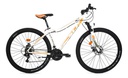 BICICLETA MTB SLP 5PRO R29 LADY T18 0016300 BLANCO-NARANJA-DORADO