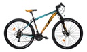 BICICLETA MTB SLP 5PRO R29 T18 016302 NG-NARANJ-CELES