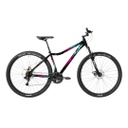 BICICLETA MTB SLP 5PRO LADY T16 NEGRO FUCSIA CELESTE 0017241