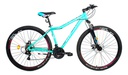 BICICLETA MTB SLP ALUMINIO 25PRO R29 LADY T18 0016406 VER-BCO-NARANJ