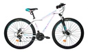 BICICLETA MTB SLP ALUMINIO 25PRO R29 LADY T18 0016406 BCO-CELEST-LILA