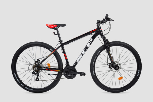 BICICLETA MTB SLP ALUM 10PRO R29 T21 16310 NEGRO GRIS ROJO