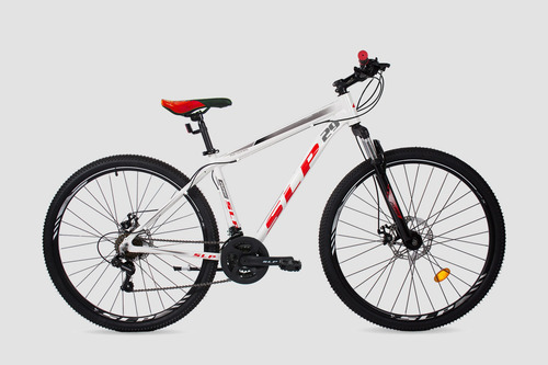 BICICLETA MTB SLP ALUMINIO 25PRO R29 T20 0016404 BLANCO GRIS ROJO