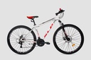 BICICLETA MTB SLP ALUMINIO 25PRO R29 T20 0016404 BLANCO GRIS ROJO