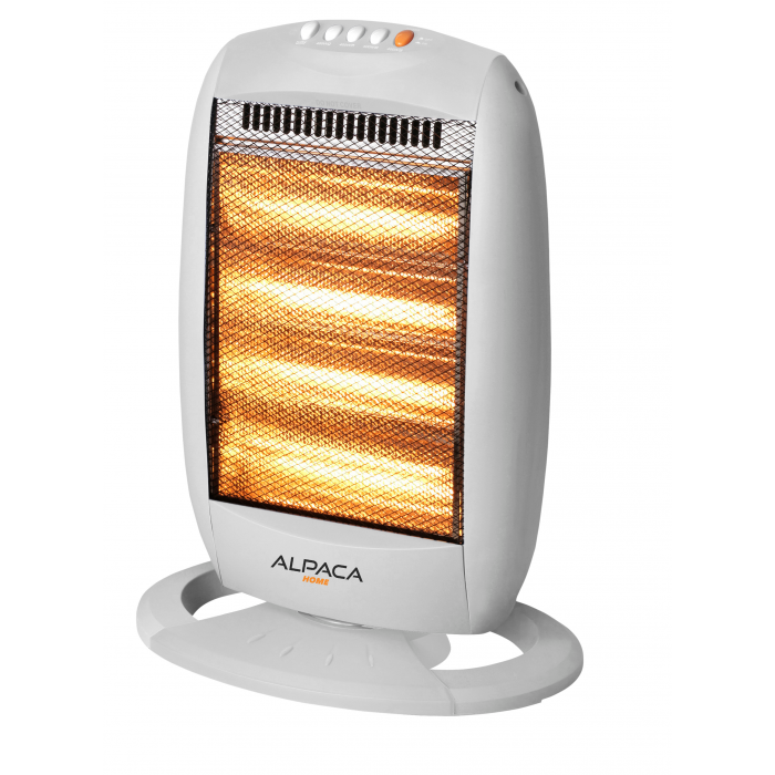 ESTUFA HALOGENA  ALPACA HH11 OSCILANTE DE 4 VELAS