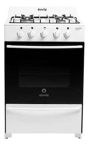 COCINA ESCORIAL MASTER S2 GAS ENVASADO BLANCA