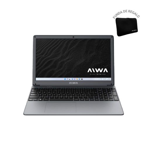 NOTEBOOK AIWA NA-1563A 15.6" CORE i3 8GB RAM 256GB C/FUNDA