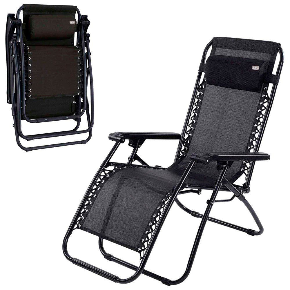 REPOSERA GRAVEDAD CERO GARDENLIFE 635 NEGRAS