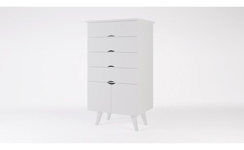 CHIFONIER INMACOL ESCANDINAVO 125-5 BLANCO