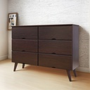 COMODA INMACOL ESCANDINAVA 127-2 CAOBA