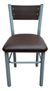 SILLA AIMARETTI DAKAR WENGUE MARRON