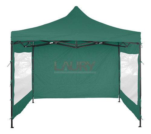 GAZEBO LAURY 16896 3 X 3 C/PAREDES VERDE