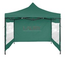 GAZEBO LAURY 16896 3 X 3 C/PAREDES VERDE