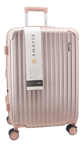VALIJA AMAYRA 67 8001K3 24" ORO ROSA