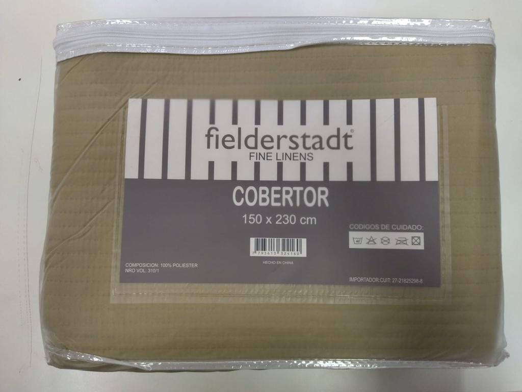 COBERTOR FIELDERSTADT 324160 1,5 PL VERDE