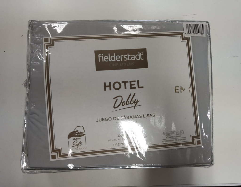 SABANAS FIELDERSTADT HOTEL DOBBY QUEEN GRIS