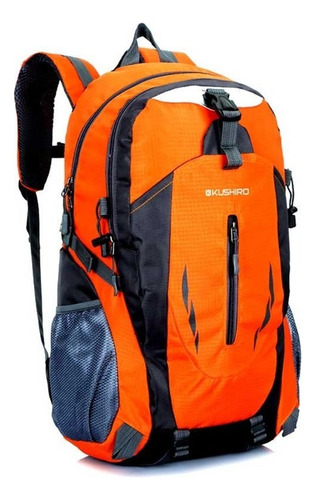 MOCHILA KUSHIRO MT4002 TREKKING 40 L NARANJA