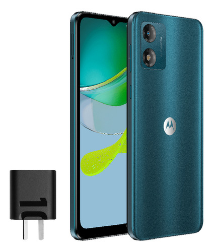 CELULAR MOTOROLA E13 PAXU0010AR XT2345 2 AZUL TURQUESA