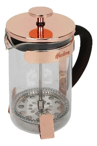 CAFETERA HUDSON FR05 VIDRIO Y ACERO INOX 800 ML