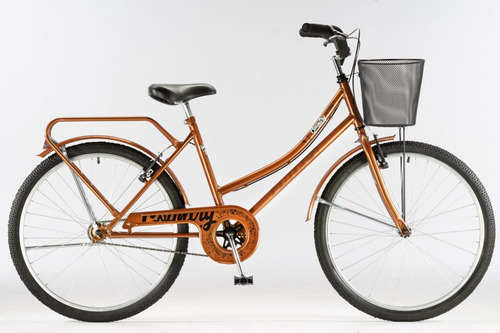 BICICLETA FUTURA 3577 COUNTRY DAMA ROD 26 COBRE