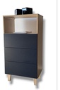 ORGANIZADOR MOBILIA NORDIA 1543FRGR FRESNO GRIS
