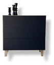 COMODA NORDIA MOBILIA 1529FRGR FRESNO GRIS
