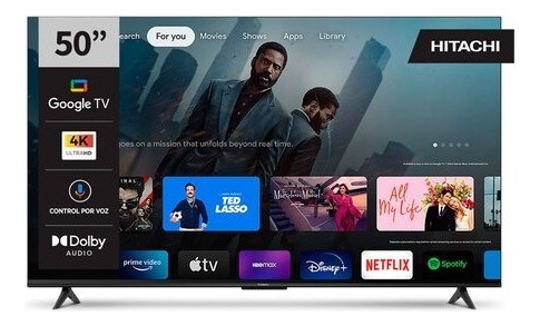 SMART TV HITACHI 50" CDH LE504KSMART26 4K