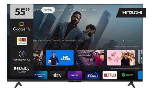 SMART TV HITACHI 55" CDH LE554KSMART26 4K