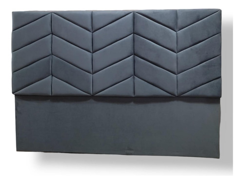 RESPALDO MOBILI CARINI VAINILLA DIAGONAL 2.00 X 1.40 PANA 51 GRIS OSCURO 1134C