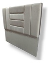 RESPALDO MOBILI CARINI VAINILLA MIXTO 1.40 X 1.40 PANA 53 GRIS CLARO 1121C