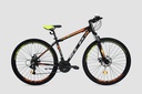 BICICLETA SLP MTB 25 PRO R29 T18 16403 NEGRO GRIS NARANJA