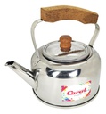 PAVA CAROL INOXIDABLE MANGO DE MADERA 2444