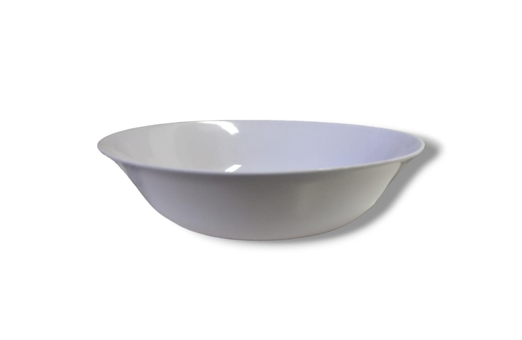 ENSALADERA MELAMINA BLANCA 30CM 2769