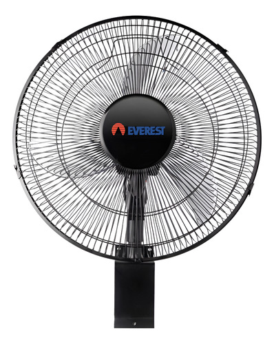 VENTILADOR DE PARED EVEREST PR-16 NEGRO