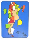 MAPA ARGENTINA PARA ENCASTRAR TD009