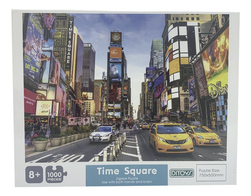 PUZZLE DITOYS 1000 P 2410 TIME SQUARE